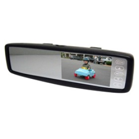 4.3" REARVIEW MIRROR GLASS MOUNT